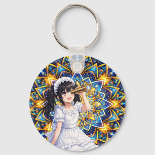 Mirabella in Kaleidoscope Gold – Color Mandala  Sc Schlüsselanhänger