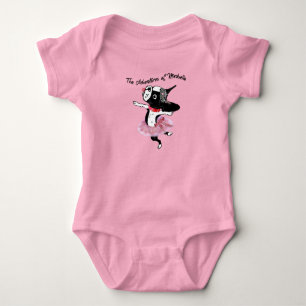 Mirabelle, Boston Terrier Baby tutu ballerina b Strampler