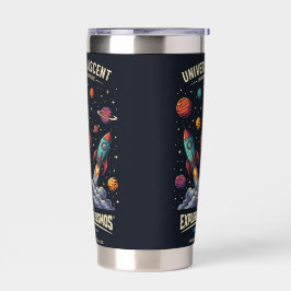 Miracle M, Hot Pink Insulated Tumbler, Monogram Thermobecher