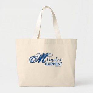Miracles Happen Jumbo-Tasche Jumbo Stoffbeutel