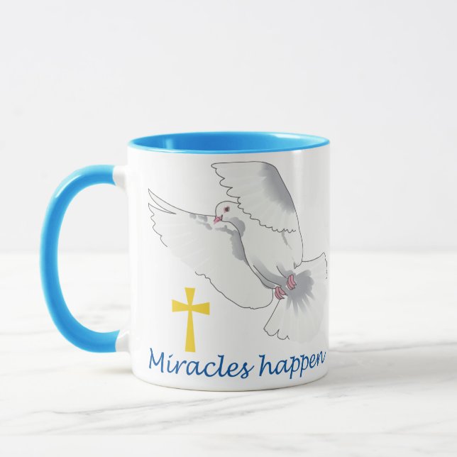 Miracles Happen Tasse (Links)