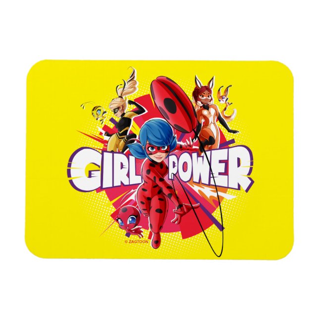 Miraculous Girl Power Magnet (Horizontal)