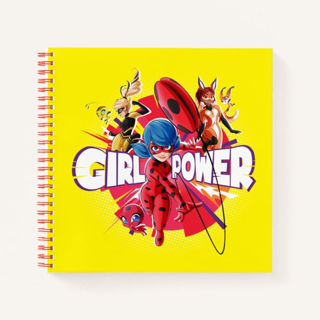 Miraculous Girl Power Notizbuch (Vorderseite)