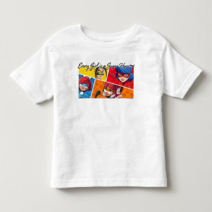 Miraculous Jede Mädchen ist eine Superheldin Kleinkind T-shirt