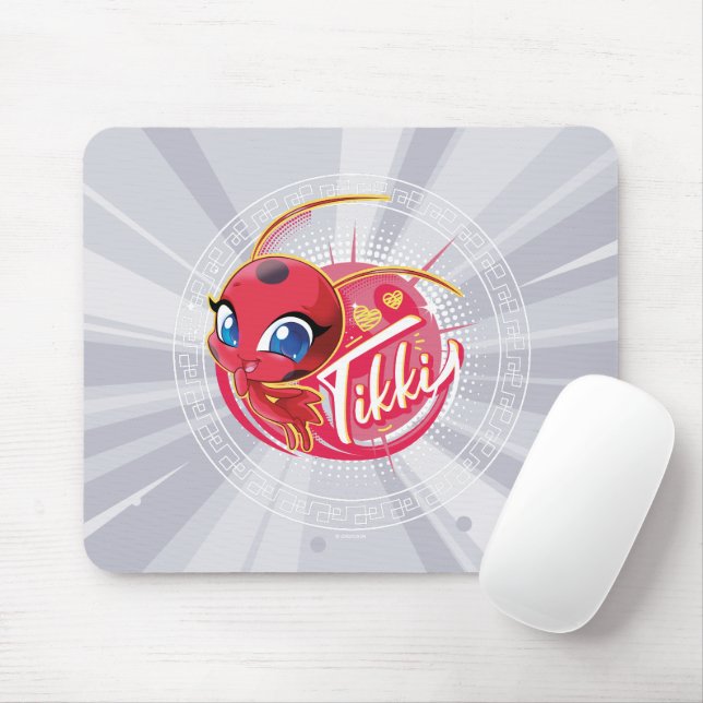Miraculous Kwami Tikki Mousepad (Mit Mouse)