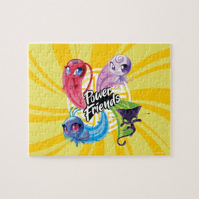 Miraculous Kwamis Power Friends Puzzle (Horizontal)