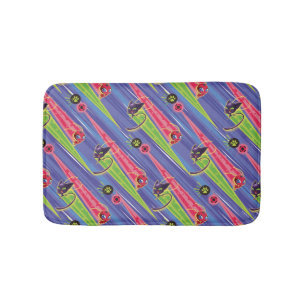 Miraculous Kwamis Tikki & Plagg Muster Badematte