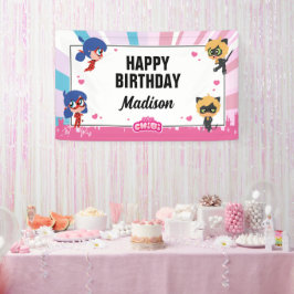 Miraculous Ladybug Birthday Banner