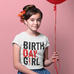 Miraculous Ladybug & Cat Noir Birthday Girl T-Shirt<br><div class="desc">Feiern Sie den Geburtstag Ihres Kindes mit diesem phantastischen Geburtstagsgeschenk mit Ladybug von Miraculous!</div>
