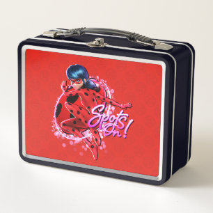 Miraculous Ladybug Grafische Punkte Metall Brotdose