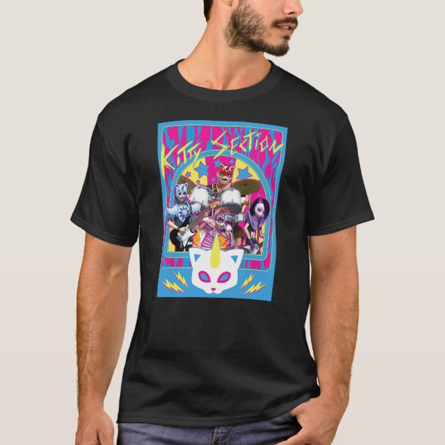 Miraculous Ladybug Music Kitty Section Poster T-Shirt (Vorderseite)