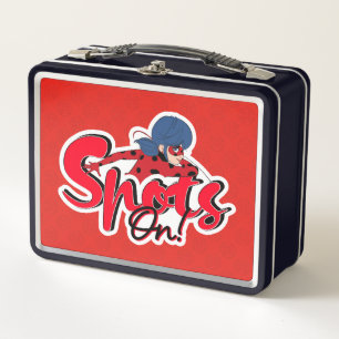 Miraculous Ladybug   Spots auf Metall Brotdose