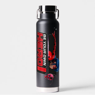 Miraculous Ladybug & Tikki   Sei dein eigener Held Trinkflasche