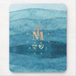 Miraculous Medal Our Lady of Grace   Mousepad
