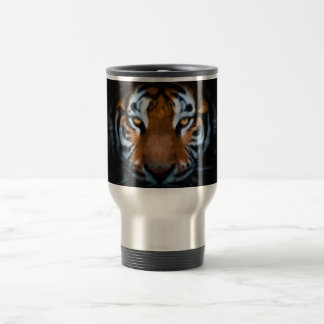 Mirada de Tigre en Taza Metalica Reisebecher