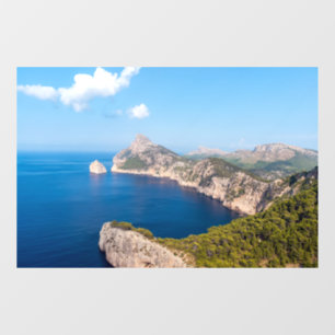 Mirador es Colomer in Cap de Formentor - Mallorca Fensteraufkleber