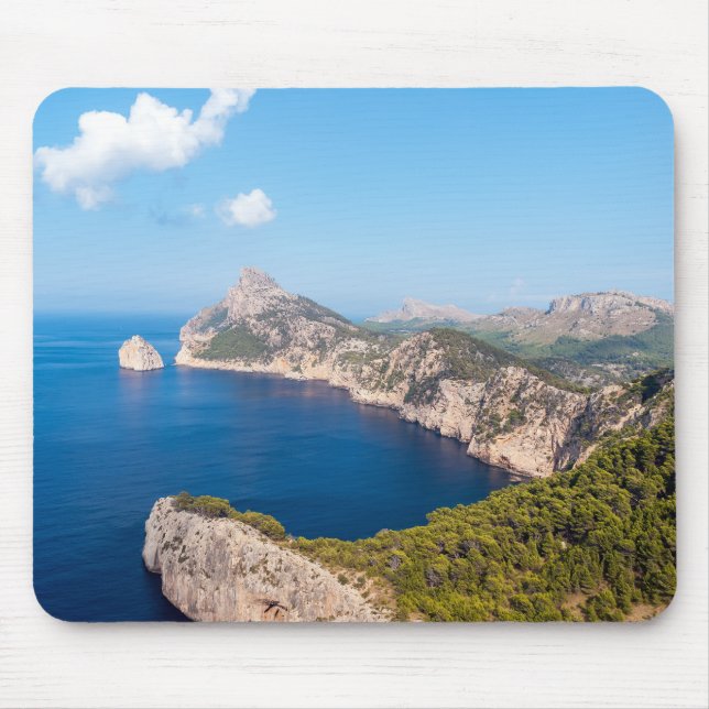 Mirador es Colomer in Cap de Formentor - Mallorca Mousepad (Vorne)