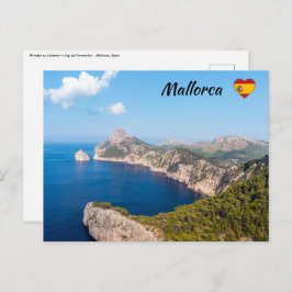 Mirador es Colomer in Cap de Formentor - Mallorca Postkarte