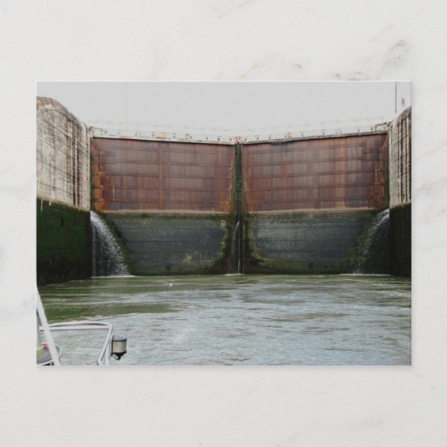 Miraflores Locks Postkarte (Vorderseite)