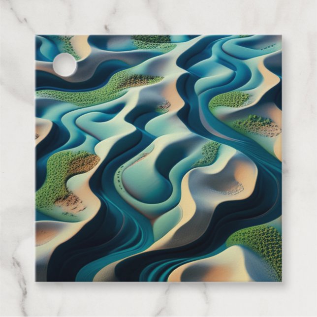 Mirage Currents Geschenkanhänger (Vorderseite)