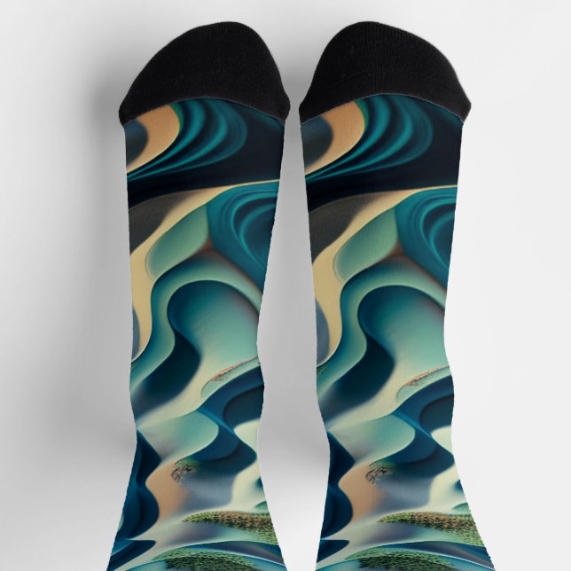 Mirage Currents Socken (Oben)