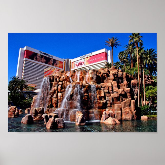 Mirage Hotel Las Vegas USA Poster (Vorne)