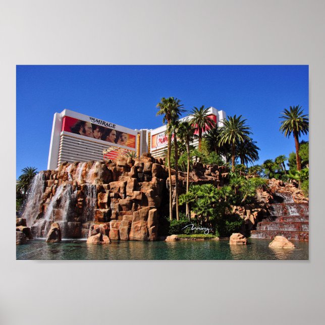 Mirage Hotel Las Vegas USA Poster (Vorne)