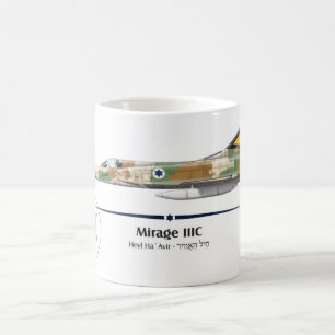 Mirage IIIC ISRAELISCHES AIR zwingt - IAF Tasse