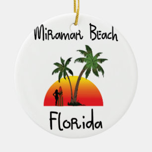 Miramar-Strand Florida Keramikornament