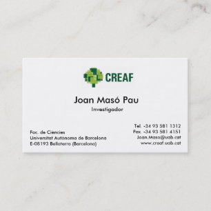 MiraMon Team Visitenkarte