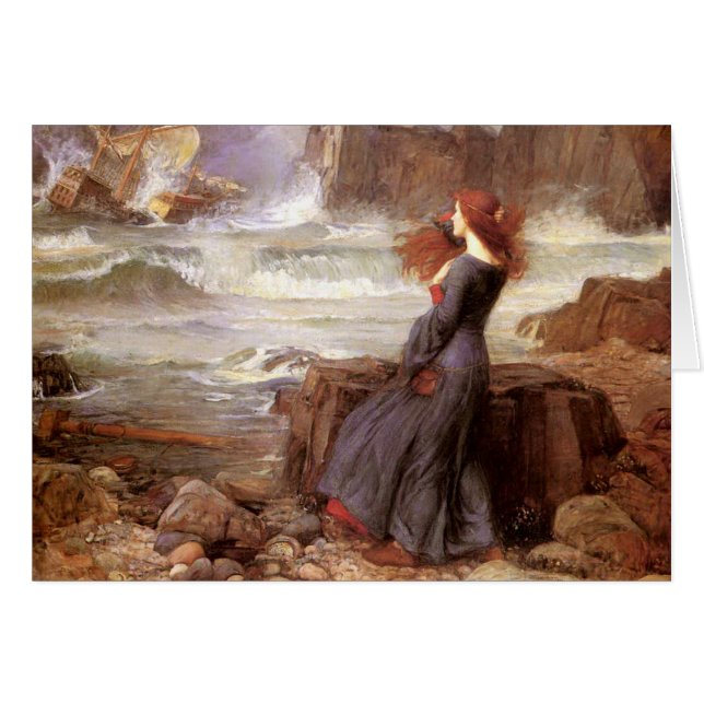 Miranda — Der Tempel von John William Waterhouse (Vorderseite (Horizontal))