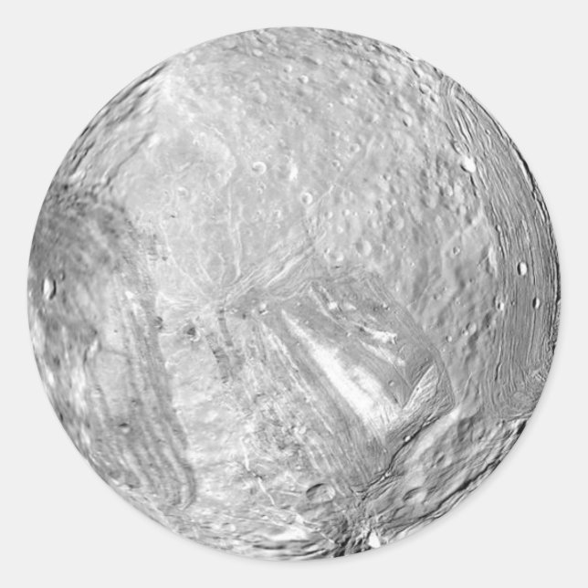 Miranda Runder Aufkleber (Vorderseite)