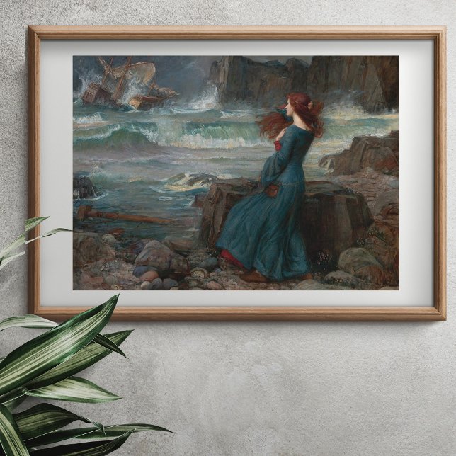 Miranda von John William Waterhouse Poster (Von Creator hochgeladen)