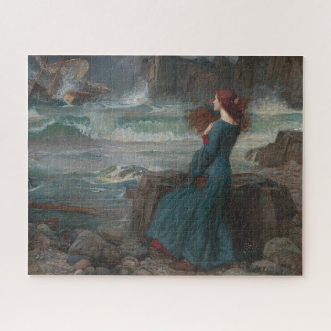 Miranda (von John William Waterhouse) Puzzle (Horizontal)