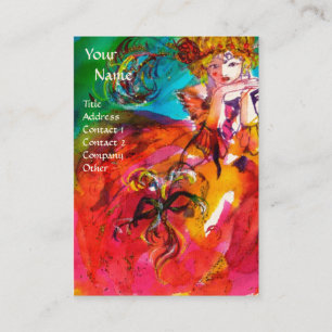 MIRANDOLINA / Darstellende Künste, Kostümbildner Visitenkarte