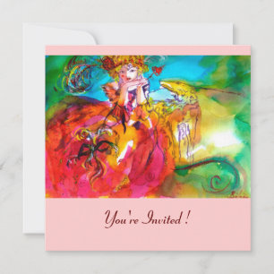 MIRANDOLINA MARDI GRAS MASQUERADE PARTY EINLADUNG