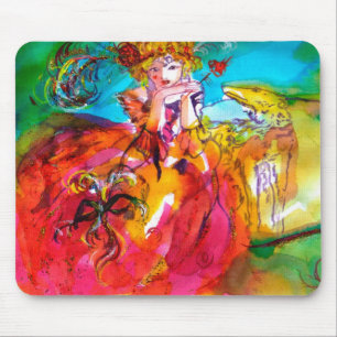 MIRANDOLINA Rosa Gelb Mousepad