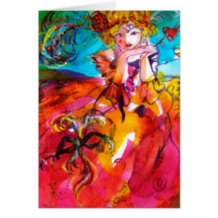 MIRANDOLINA, Venezianische Karnevalsmaske