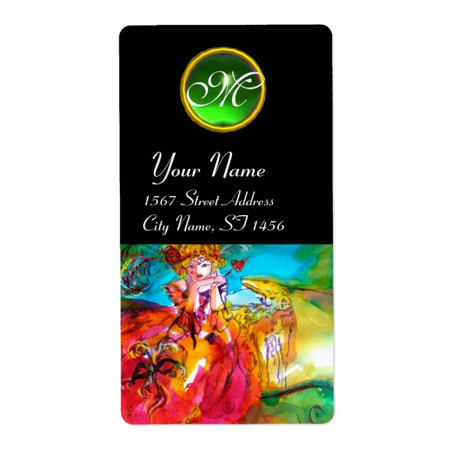 MIRANDOLINA / Venezianische Karnevalsmasken (Vorne)