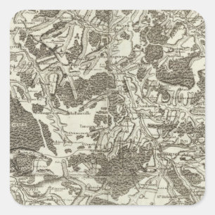 Mirecourt, Epinal Quadratischer Aufkleber