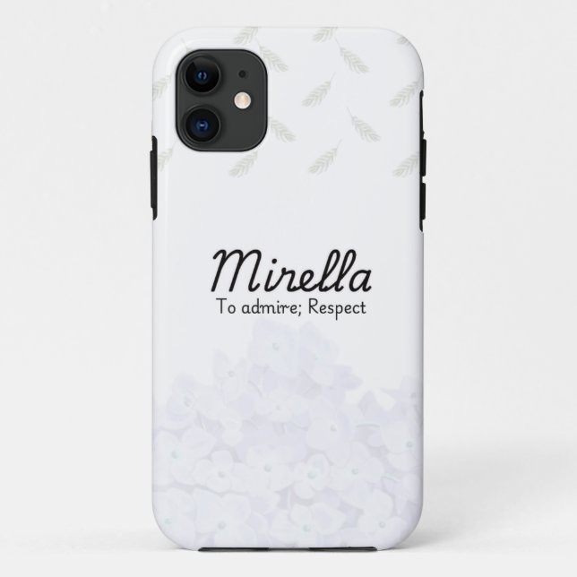 Mirella Phone Case (Rückseite)