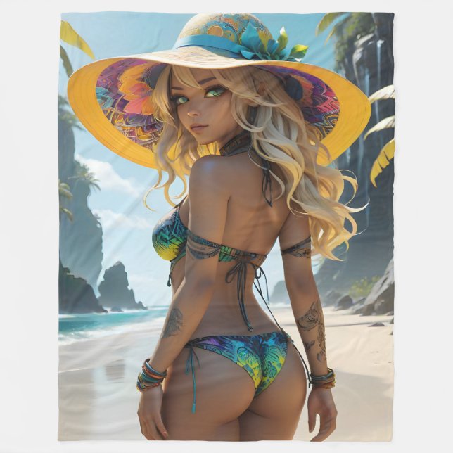 Mireya Dollz Fleece Blanket (Vorderseite)