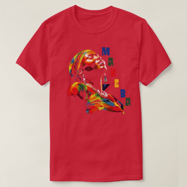 Miriam Makeba Original Design T-Shirt (Design vorne)