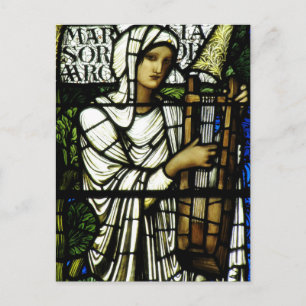 Miriam von Sir Edward Burne-Jones Postkarte
