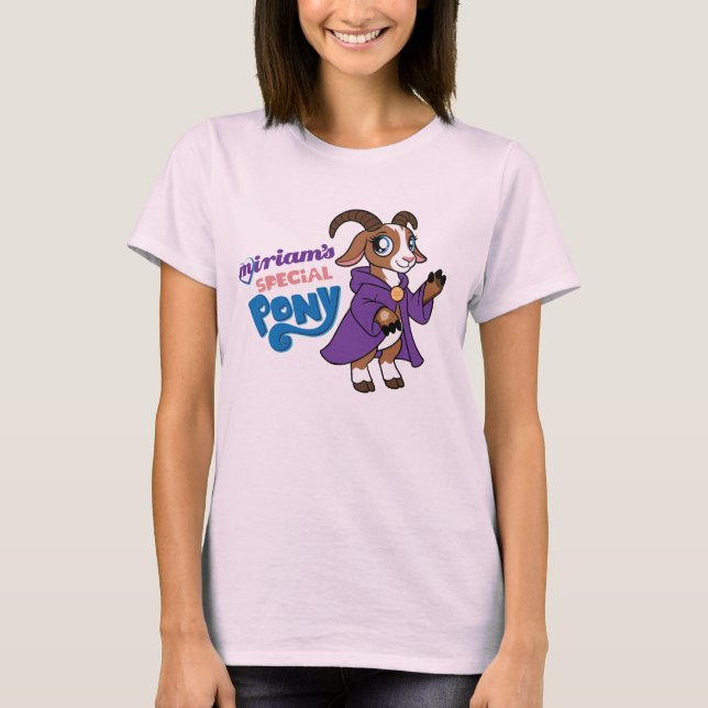Miriams besonderes Pony T-Shirt (Vorderseite)