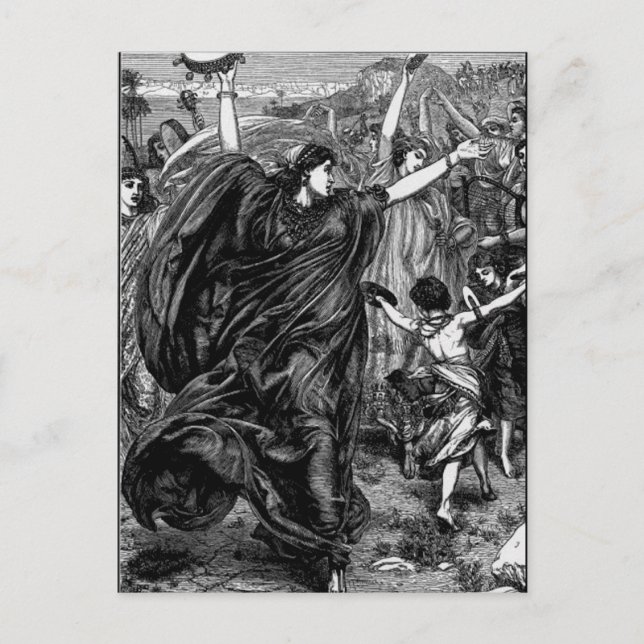 Miriams Song Postkarte (Vorderseite)