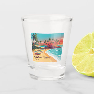Mirissa Strand Sri Lanka Schnapsglas