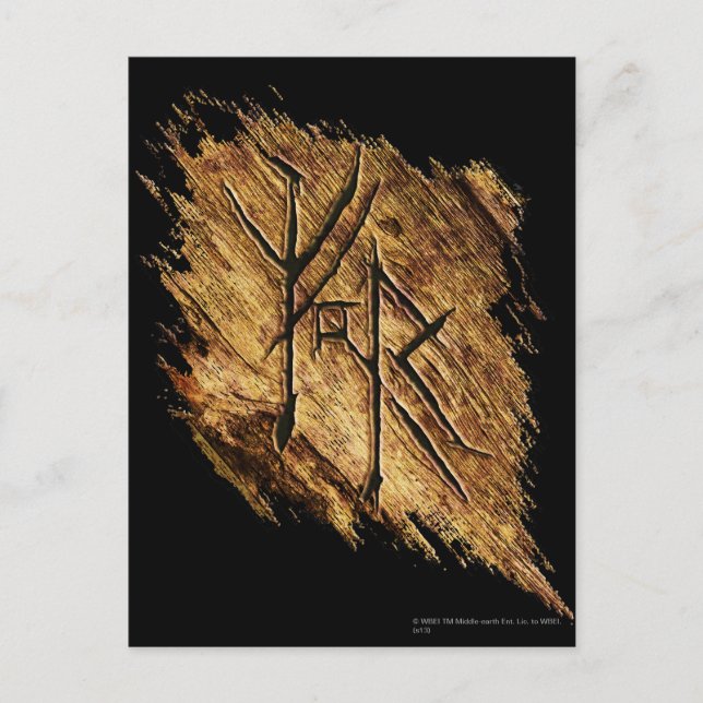 Mirkwood-Symbol Postkarte (Vorderseite)