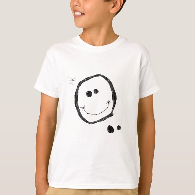 miro happy face.png T-Shirt (Vorderseite)