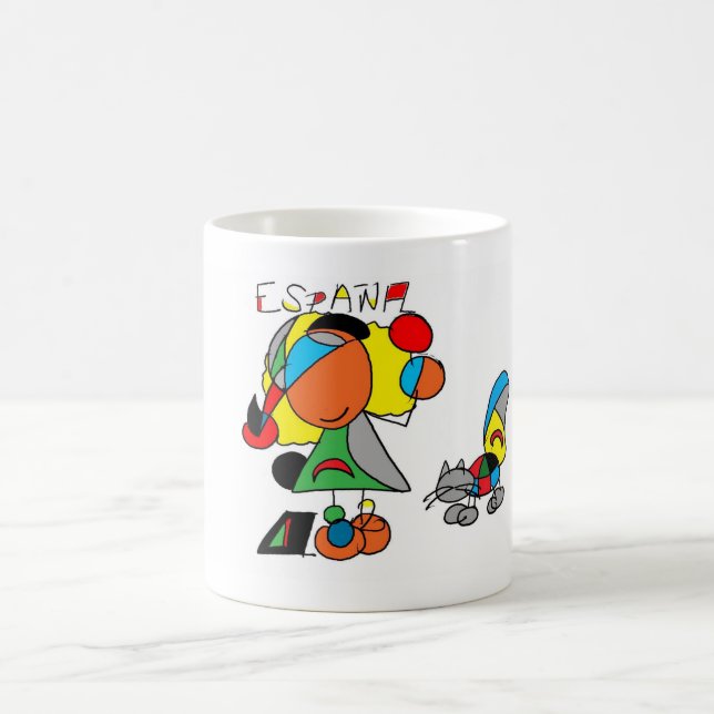 Miro Mädchen Tasse (Mittel)